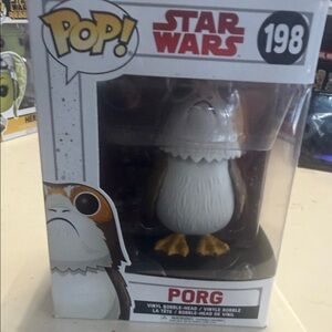 Funko Pop! Star Wars Porg Figure - White, Brown & Yellow